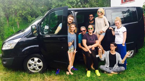 Parte din Romania mea iubita cu un Ford Tourneo si o gasca minunata