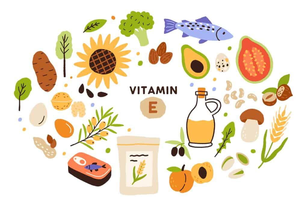 alimente bogate in vitamina e